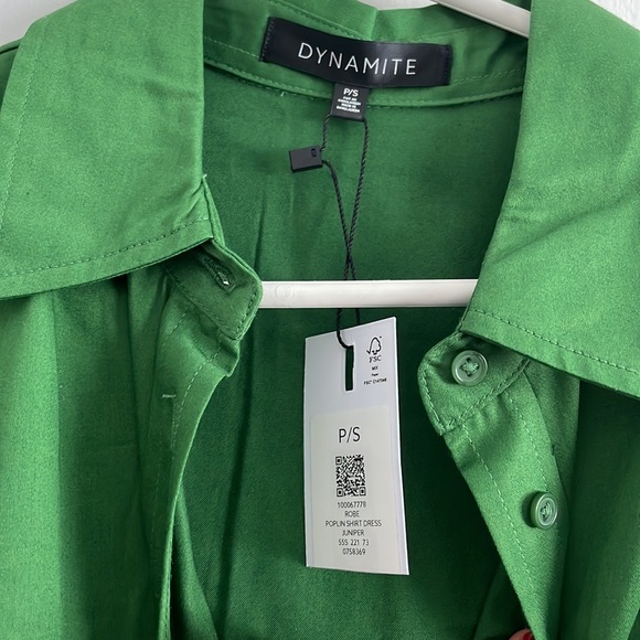 Poplin Shirt Dress (NWT) - Picture 6 of 7